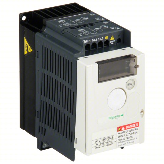 Schneider Electric Variable Frequency Drive - ATV12H075M3