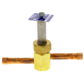 Sporlan E6S130 Refrigerant Solenoid Valve 3/8" ODF with 24V Coil