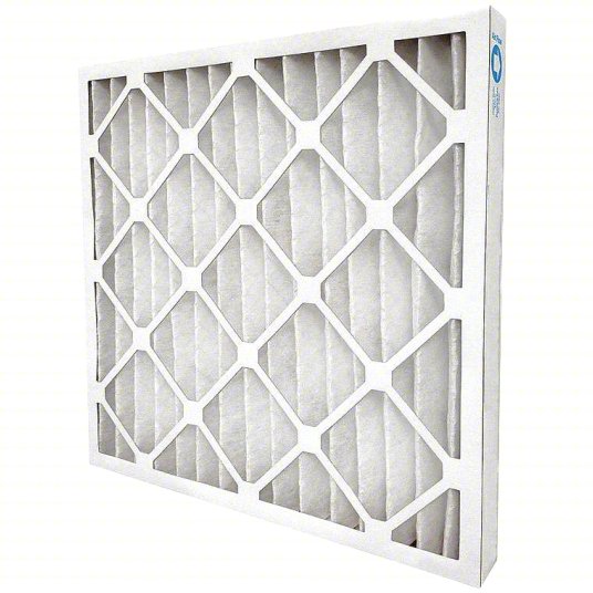 Air Handler Pleated Air Filter: 25" x 25" x 2"