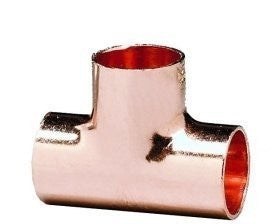 Copper Tee,  1-1/8" C x 1-1/8" C x 1-1/8" C