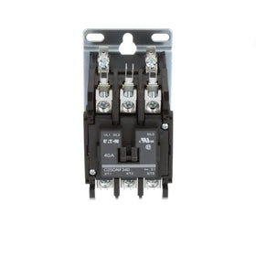 Eaton-Cutler Hammer C25DNF340 3-Pole Contactor, 40 Amp, 24V