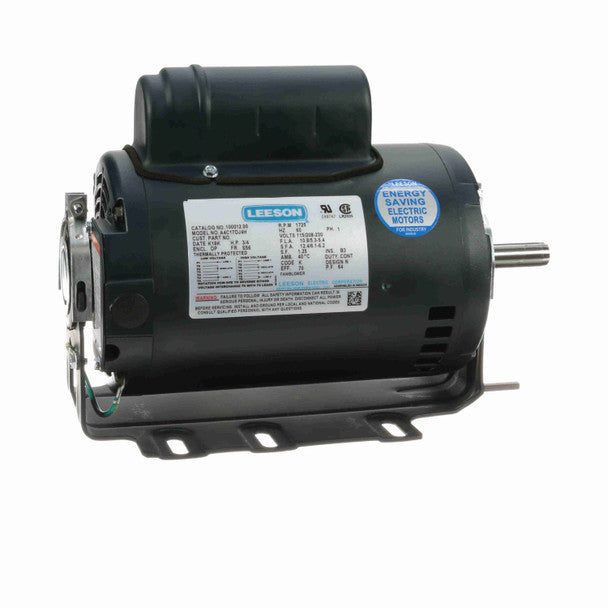 LEESON A4C17DJ4H 0.75 HP Electric Motor – Compact Powerhouse for Versatile Industrial Applications